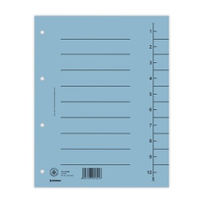 DONAU Regiszter, karton, A4, , kék regiszter és tartozékai