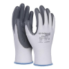DONAU Szerelőkesztyű, nitril, DONAU "Safety 01", 9/L méret, szürke