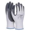 DONAU Szerelőkesztyű, nitril, DONAU  Safety 01 , 9/L méret, szürke