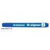 DONAU Táblamarker, 2-4 mm, kúpos, DONAU "D-signer B", kék