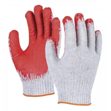 DONAU Védőkesztyű, textil, DONAU  Safety , 10/XL, piros védőkesztyű