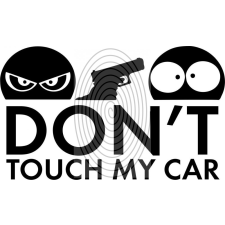  Dont touch my Car 2 - autómatrica, autódekor autó dekoráció