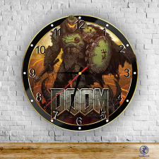 Doom - The Dark Ages - Art kör alakú üveg falióra falióra