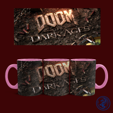  Doom - The Dark Ages bögre (Rózsaszín) ajándéktárgy