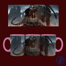 Doom - The Dark Ages - Doomslayer bögre (Rózsaszín) ajándéktárgy
