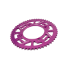Doppler hátsó lánckerék 53 fog - 428 alumínium CNC lila Beta RR 50 Doppler Erőátviteli alkatrészek Láncok, lánckerekek, láncszettek Hátsó lánckerekek