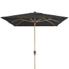 Doppler kerti napernyő, Alu Wood, 840, 210 × 140 cm, antracit