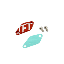 Doppler Olajszivattyú fedél Doppler V2 piros Minarelli AM6 / Derbi egyéb motorkerékpár alkatrész