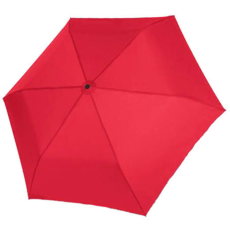 Doppler Ultrakönnyű kézi nyitású piros esernyő Doppler