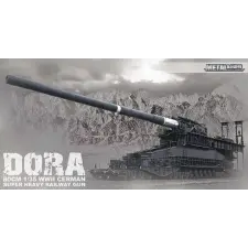  Dora Railway Gun Limited Edition 1:35 (8109999) makett