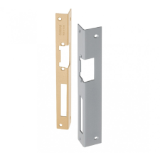  Dorcas D-F101-L-BN Hosszú zárpajzs fa ajtókra, balos, barna biztonságtechnikai eszköz
