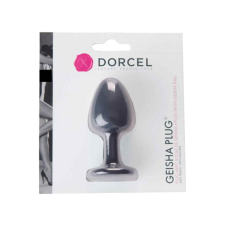 Dorcel Geisha Plug M - golyós anál dildó (fekete) anál