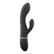 Dorcel Glam Rabbit - akkus, csiklókaros vibrátor (fekete) vibrátorok