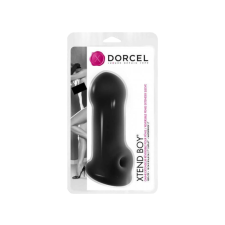 Dorcel Xtend Boy - szilikon péniszköpeny (fekete) péniszköpeny
