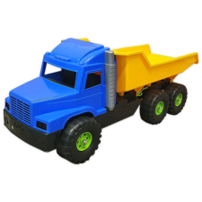 Dorex Dömper, 80 cm-s Kék/Sárga DOREX autópálya és játékautó