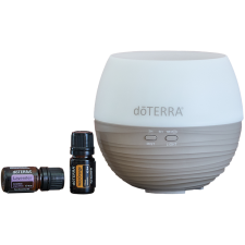doTERRA Petal illóolaj diffúzor 2db illóolajjal illóolaj párologtató