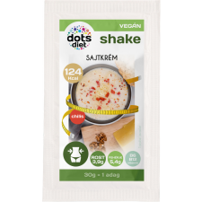 Dotsdiet Dotsdiet shake por sajtkrém ízű 30 g vitamin és táplálékkiegészítő