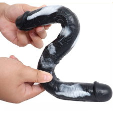 DoublePlayz Luuk Double – prémium dupla dildó 37 cm hosszú műpénisz, dildó