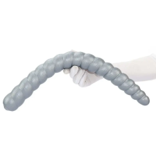 DoublePlayz Narvax – prémium duált használható dildo, szürke műpénisz, dildó