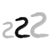 DoublePlayz Scolop M – prémium fekete dupla dildó 50 cm hosszú