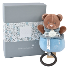 Doudou et Compagnie Paris Doudou Ajándék készlet - Dallamot játszó maci 20 cm készségfejlesztő