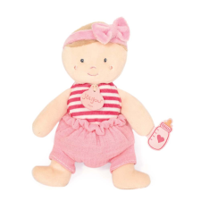 Doudou Jolijou Paris Doudou Jolijou játék baba 18 cm 1 db rózsaszín baba