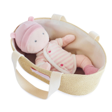 Doudou Jolijou puha baba Pola babakocsi táskában baba