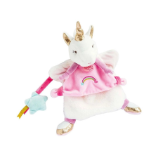 Doudou plüss báb egyszarvú 25 cm plüssfigura