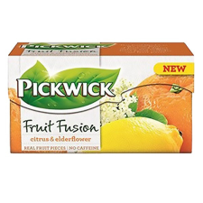 Douwe Egberts Gyümölcstea PICKWICK citrus-bodza 20x2g tea
