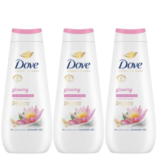 DOVE Advanced Care Glowing Krémtusfürdő 3x400ml tusfürdők