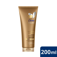 DOVE DermaSpa Summer Revived önbarnító testápoló normál-sötét bőrre (200 ml) testápoló