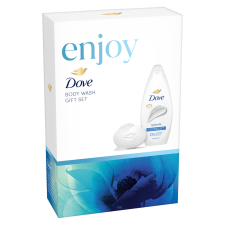 DOVE Enjoy ajándékcsomag (tusfürdő 250 ml + szappan 90 g) kozmetikai ajándékcsomag
