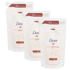 DOVE Folyékony Szappan Utántöltő Silk 3x500ml tisztító- és takarítószer, higiénia