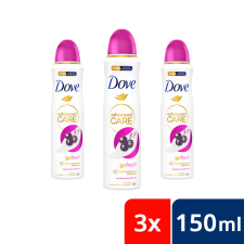 DOVE Go Fresh acai bogyó és vízililiom izzadásgátló aeroszol (3x150 ml) dezodor