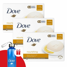 DOVE Krémszappan Nourishing 12x90g + Ajándék Dove Kulacs szappan