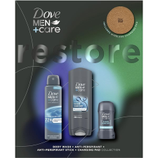 DOVE Men+Care Clean Comfort karácsonyi szett vezeték nélküli töltővel kozmetikai ajándékcsomag