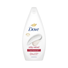 DOVE Silky Velvet krémtusfürdő (3x450 ml) tusfürdők