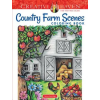 Dover Publications Inc. Creative Haven Country Farm Scenes Coloring Book | Teresa Goodridge