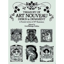 Dover Publications Inc. Treasury of Art Nouveau Design &amp; Ornament | Carol Grafton egyéb könyv
