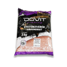 Dovit 3 Kg-os etetőkeverék - Piros Pontyozó bojli, aroma