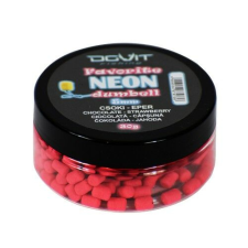 Dovit Favorite dumbell Neon 8mm - Csoki-eper bojli, aroma