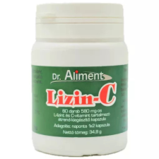  Dr. Aliment Lizin-C kapszula 60 db vitamin és táplálékkiegészítő