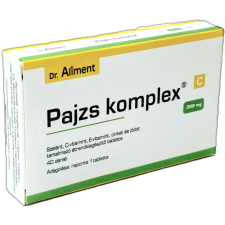 Dr. Aliment Pajzs komplex 200mg 40db tabletta vitamin és táplálékkiegészítő