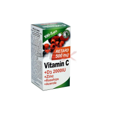 Dr.chen c-vitamin 500mg retard+d3+acerola 105db vitamin és táplálékkiegészítő