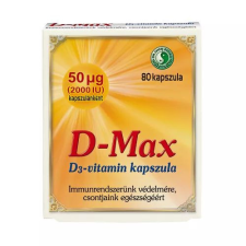 Dr Chen Dr.chen d-max d3-vitamin kapszula 80 db gyógyhatású készítmény