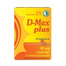 Dr Chen Dr.Chen D-Max Plus  D3-Vitamin 3200 Ne  Kapszula 60 db vitamin és táplálékkiegészítő