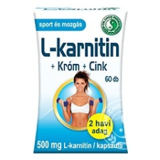 Dr. Chen L-karnitin 500 + Króm + Cink kapszula, 60 db táplálékkiegészítő