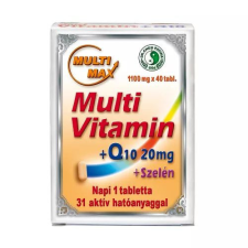  Dr.chen multimax vitamin+q10+szelén tabletta 40 db vitamin és táplálékkiegészítő