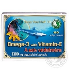 DR.CHEN OMEGA-3+ E-VIT. KAPSZULA 1300 MG 60 db gyógyhatású készítmény