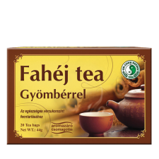 Dr. Chen Patika Dr. Chen Fahéj tea gyömbérrel - 20 db vitamin és táplálékkiegészítő